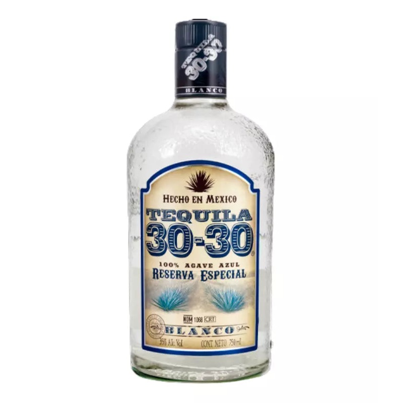Tequila 30-30 Reserva Especial Tequila Blanco 750mL