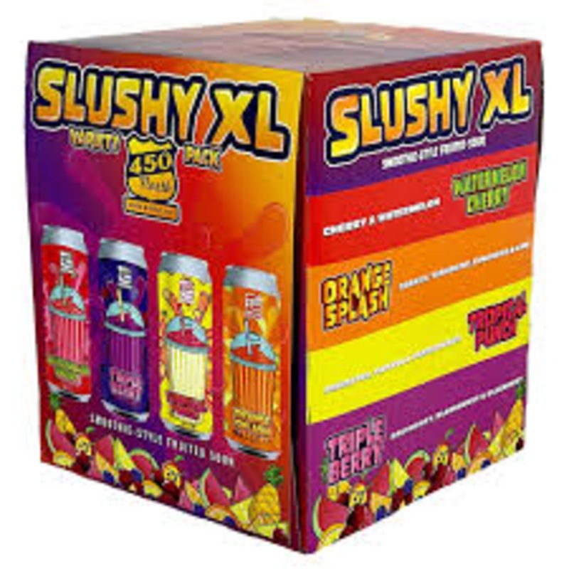 450 North Slushy Xl Variet 16oz 4pack Cans