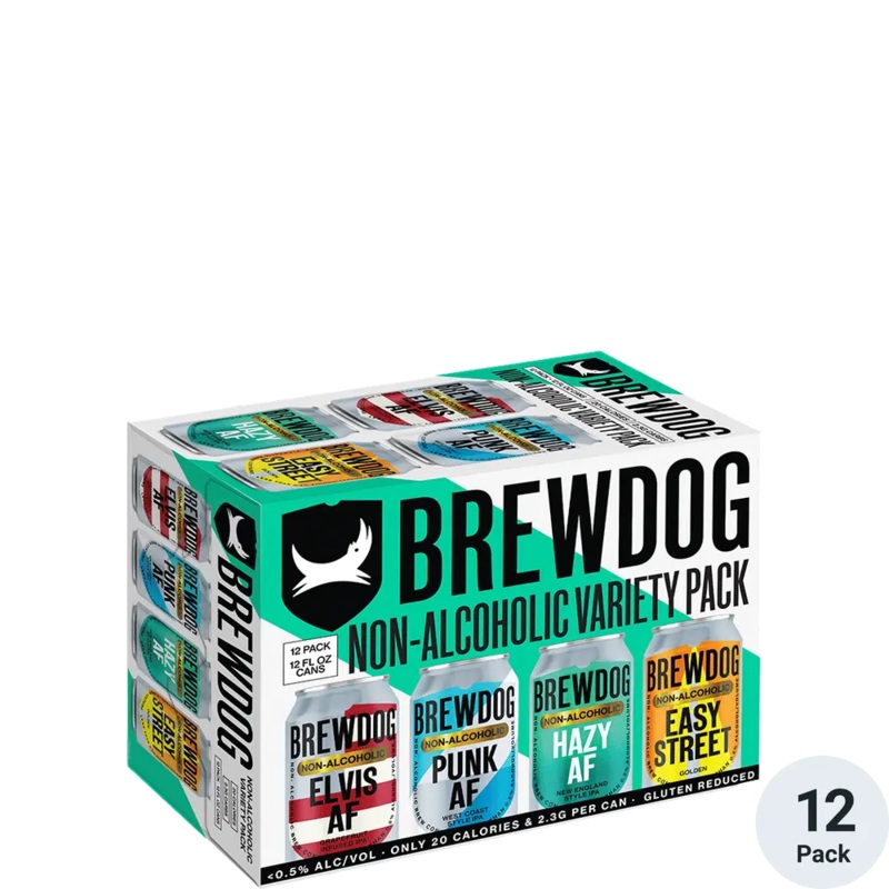 Brewdog Mix Pack Non Alcoholic 12oz 12pack Cans