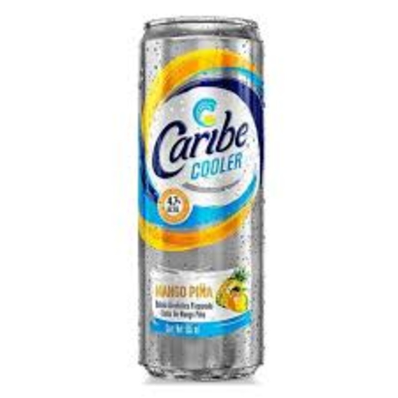 Caribe Cooler Tropical Mango Pineapple 12oz 4 Pack Cans