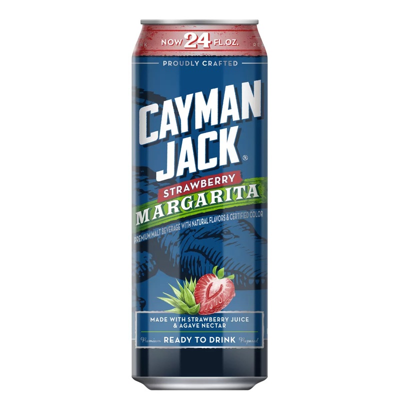 Cayman Jack Strawberry Margarita 24oz Can