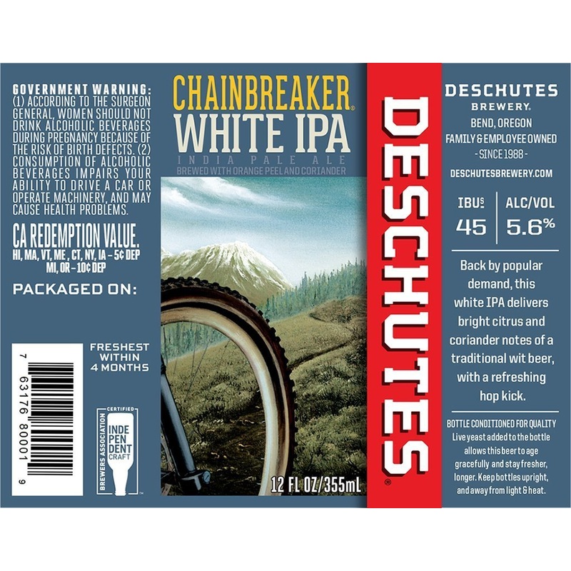 Chainbreaker White IPA | Deschutes