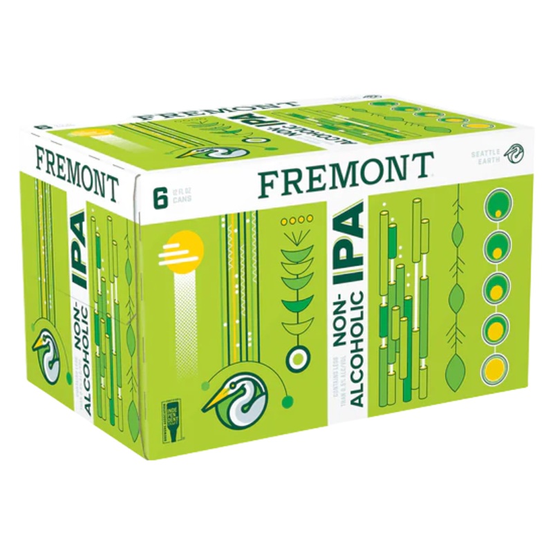 Fremont Non Alcohalic Ipa 12 Oz 6 Pack Can
