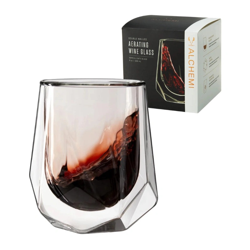 Alchemi Aerating Wine Tasting Glass by Viski