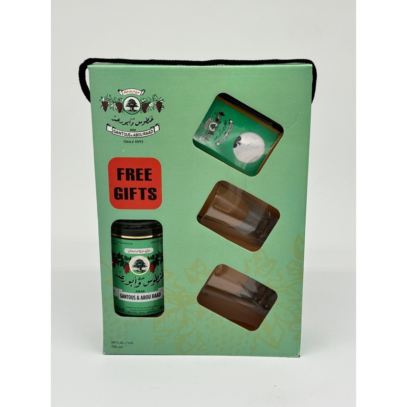 Gantous Abou Raad Gift Set 750 mL