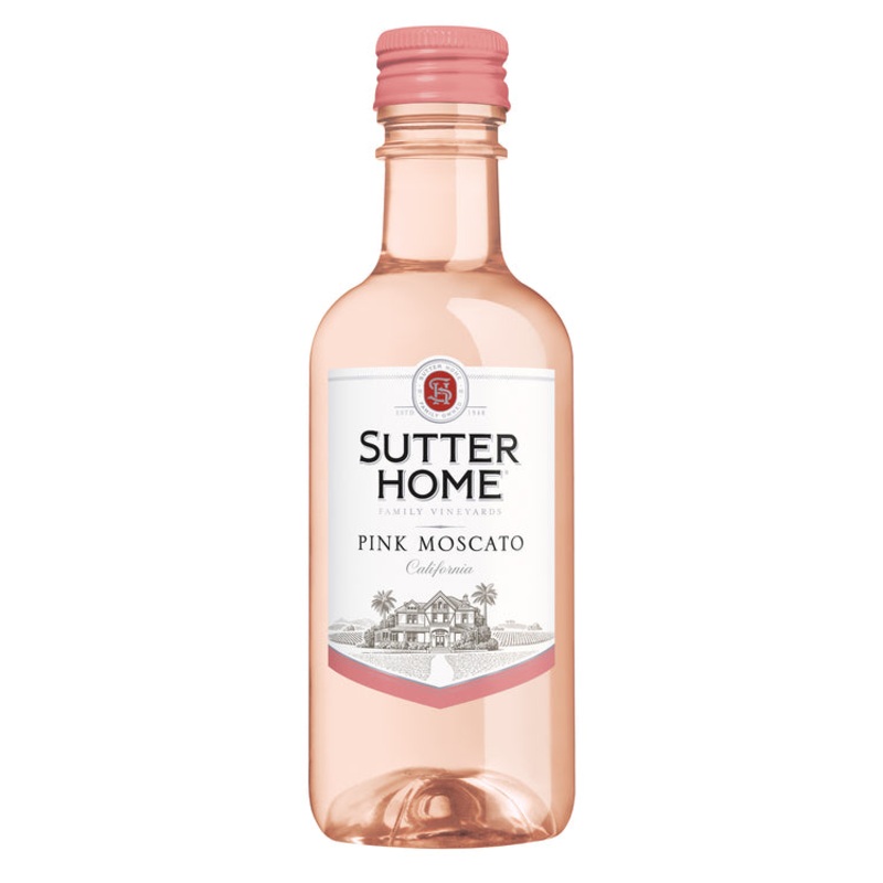 SUTTER HOME PINK MOSCATO PET 6/4PK