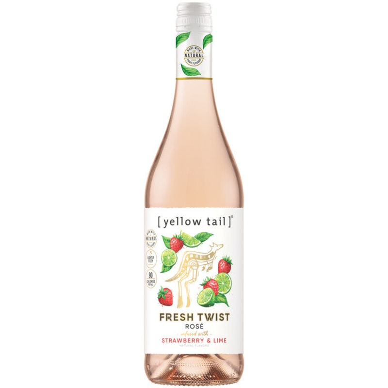 YELLOW TAIL FRESH TWIST STRAWB&LIM