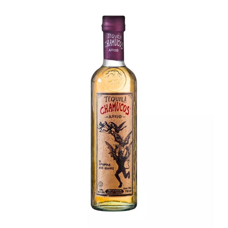 Chamucos Tequila Anejo 750mL