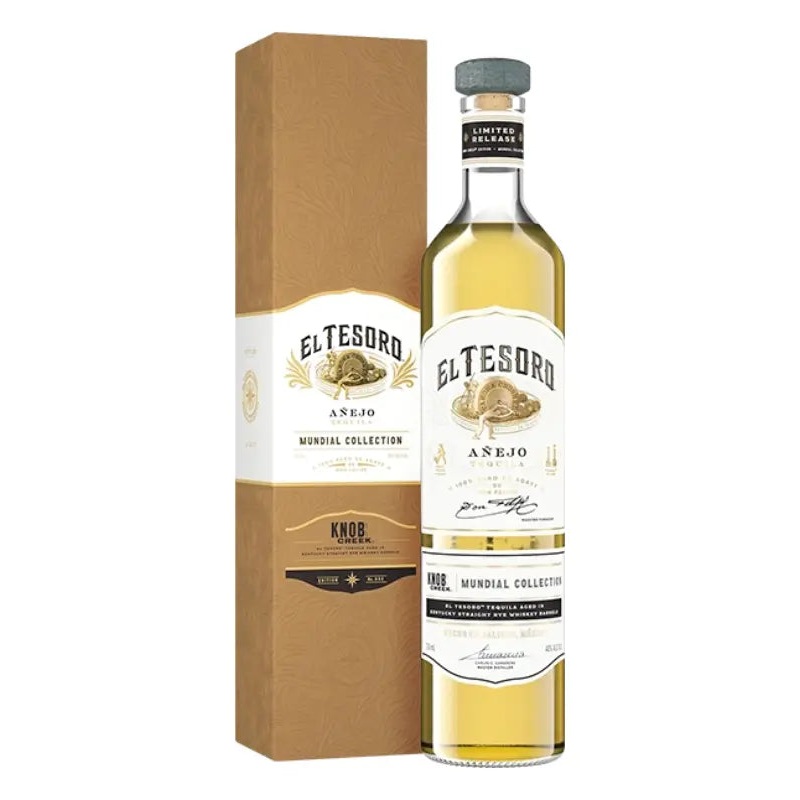 El Tesoro Mundial Collection Tequila Anejo: Knob Creek 750mL