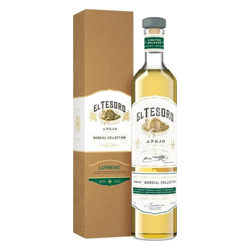 El Tesoro Mundial Collection Tequila Anejo: Laphroaig 750mL