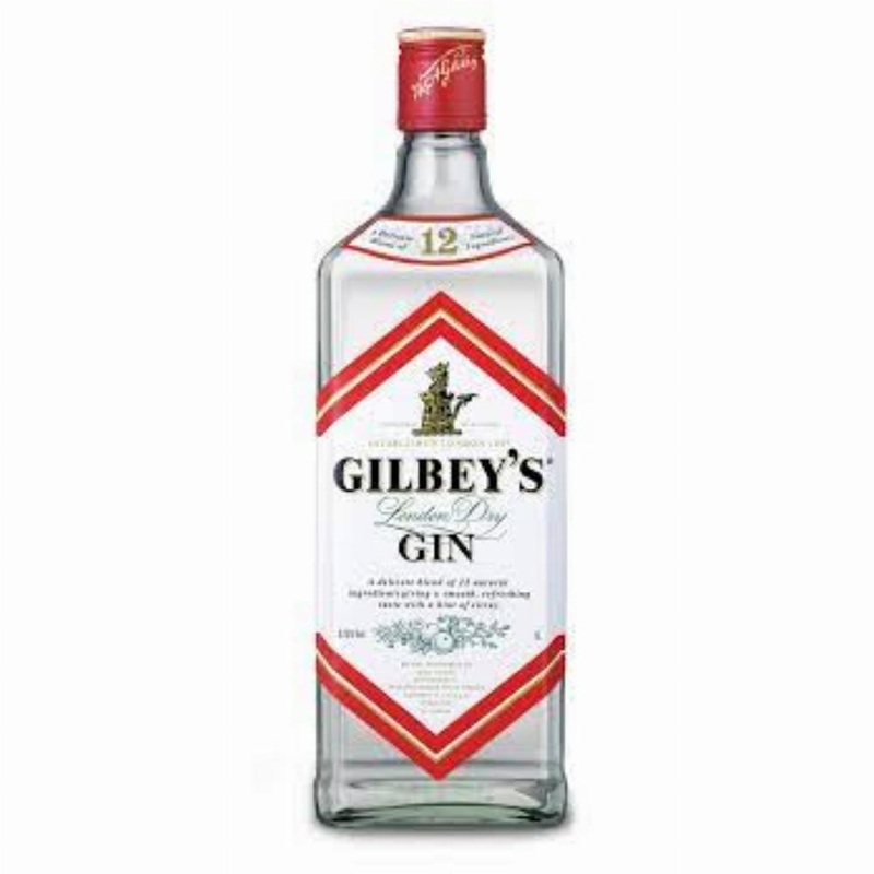 Gilbey's Gin London Dry 80 Proof 375ml