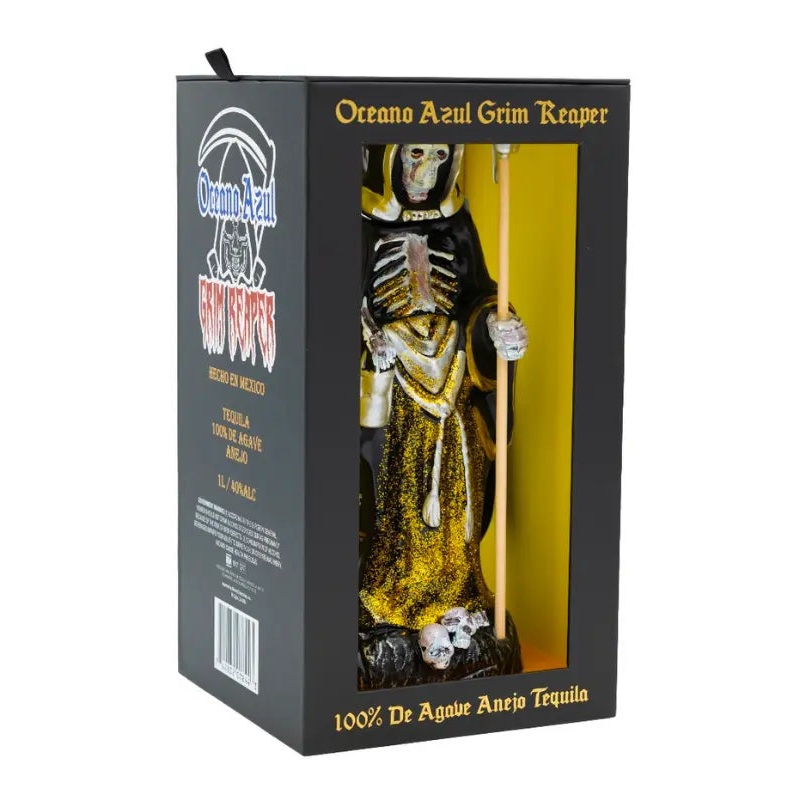 Oceano Azul Grim Reaper Anejo Tequila 1L
