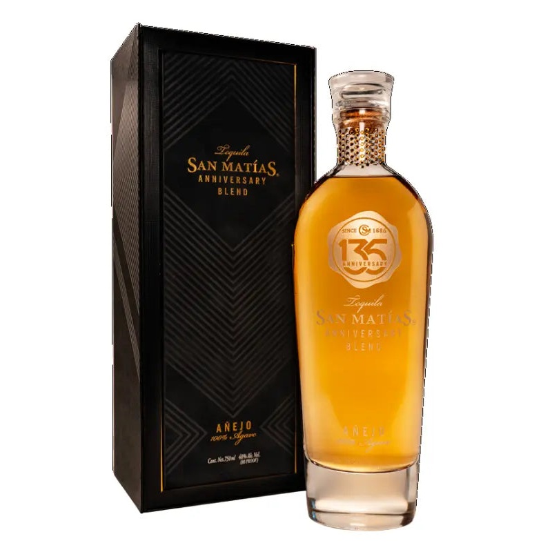 San Matias 135th Anniversary Tequila Anejo 750mL