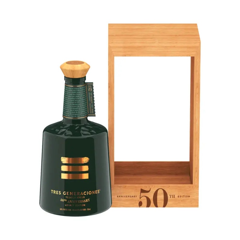Tres Generaciones 50th Anniversary Anejo Tequila 750mL