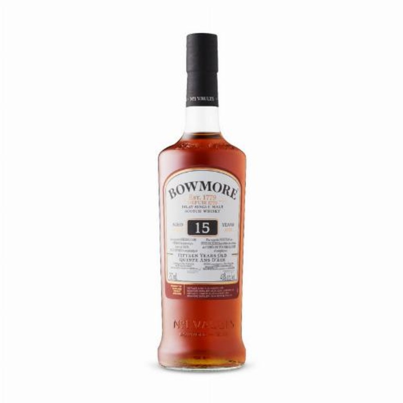 Bowmore 15 Year Old Darkest Single Malt Scotch  750ml