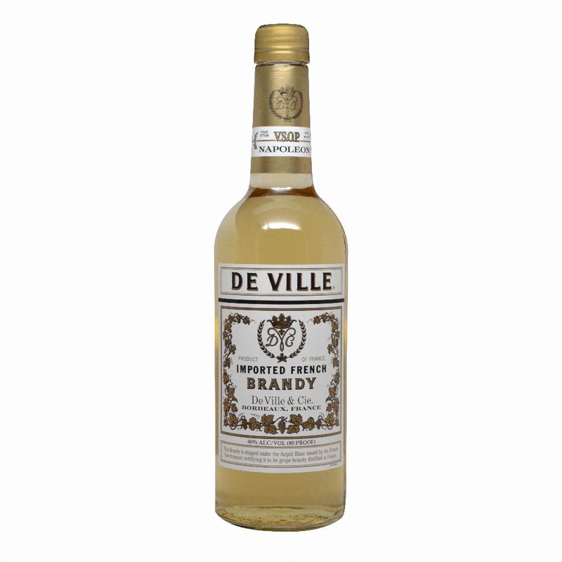 Deville Brandy 80 Proof 1.0 LITER