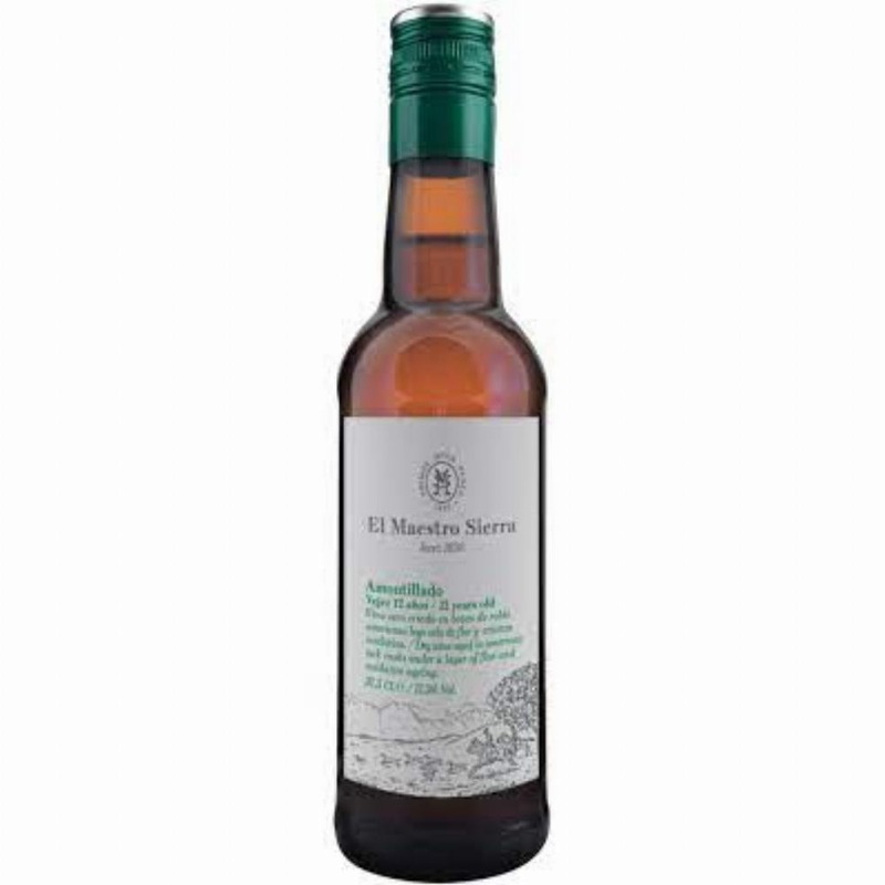 El Maestro Sierra Amontillado Seco 12 years old Jerez-Xeres-Sherry 375ml Half Bottle