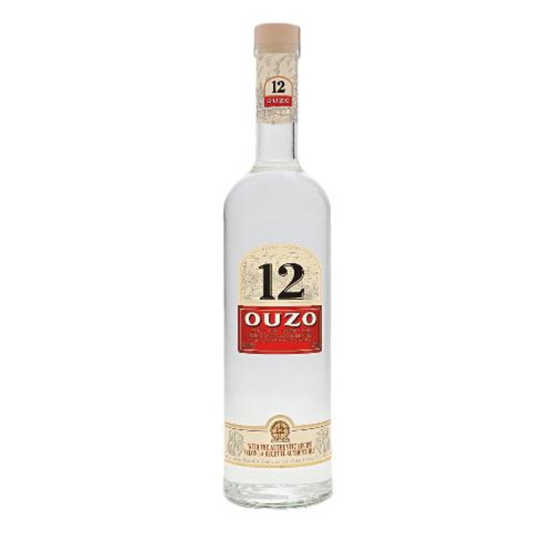 Ouzo #12 80 Proof Ouzo  750ml