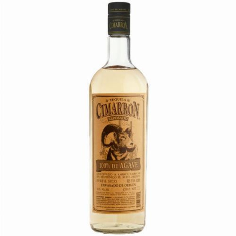 Cimarron Reposado Tequila 100% Blue Agave 1.0L LITER