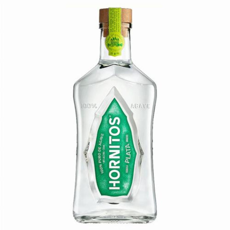 Hornitos Tequila Plata 80 proof 1.75L Magnum