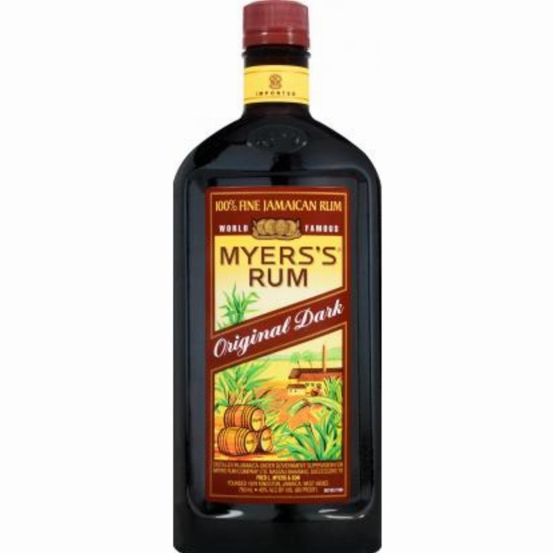 Myers's Rum Original Dark 80 Proof Jamaica 1.0L LITER