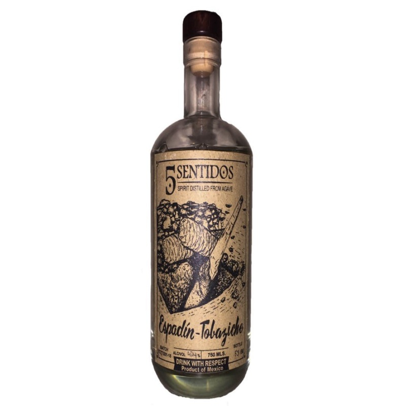 5 Sentidos Espadn-Tobaziche Agave Spirit 750ml