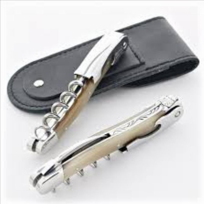 Chateau Laguiole White Horn Corkscrew