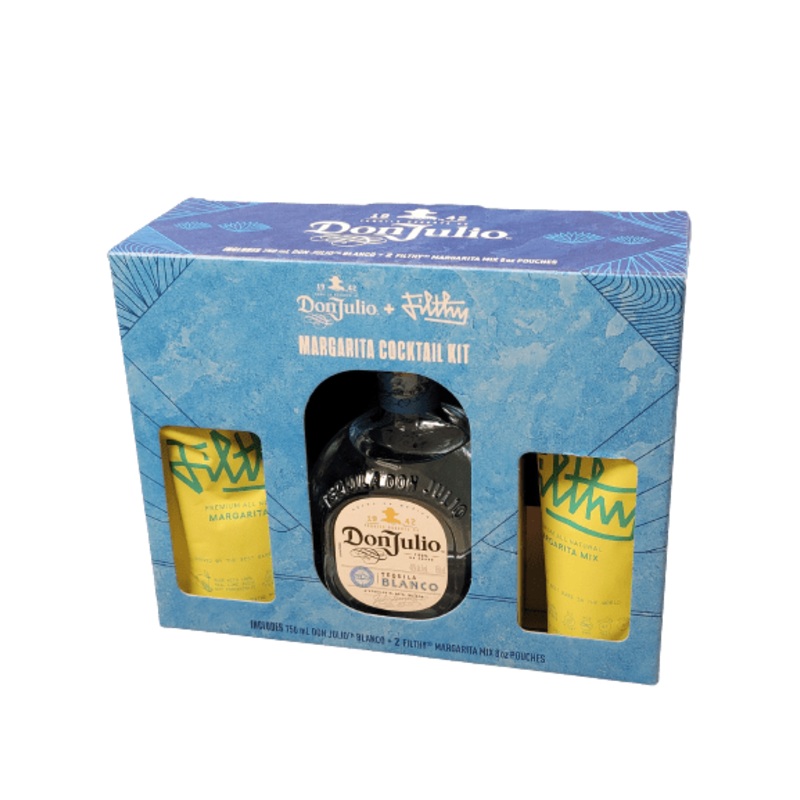 DON JULIO BLANCO &  FILTHY MARGARITA SET 750ML