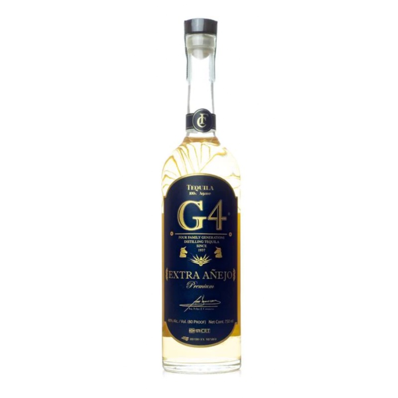 G4  Extra Anejo Tequila 750ml