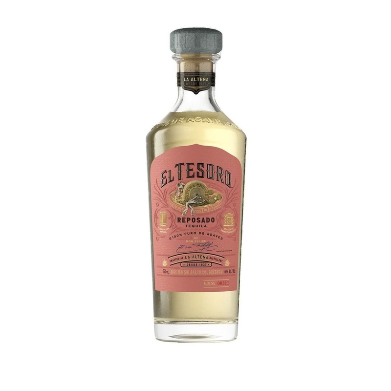 EL TESORO TEQUILA REPOSADO 750ML