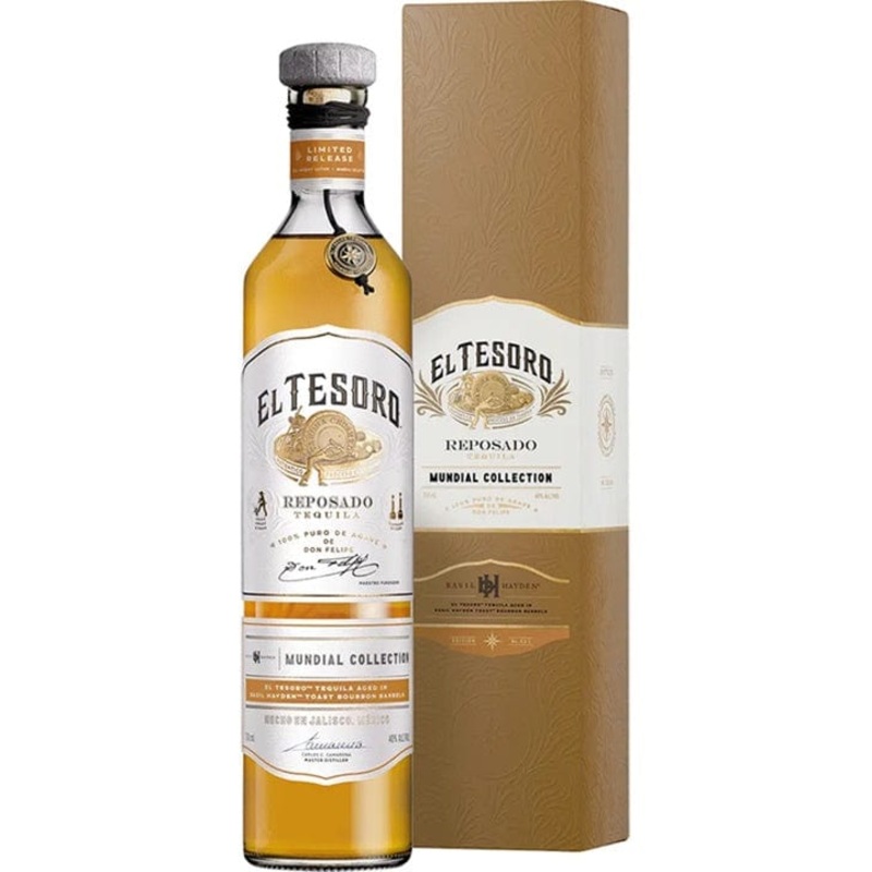 EL TESORO TEQUILA REPOSADO BASIL HAYDEN TOAST CASK 750ML