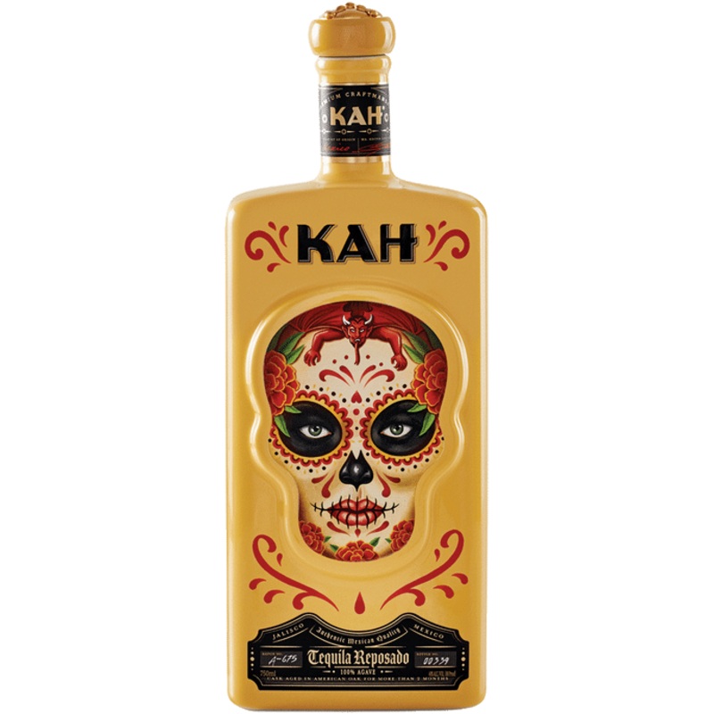 KAH REPOSADO TEQUILA 750ML