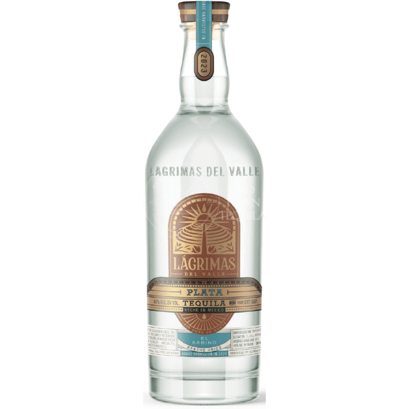 LAGRIMAS DEL VALLE TEQUILA PLATA EL SABINO C/O 750ML