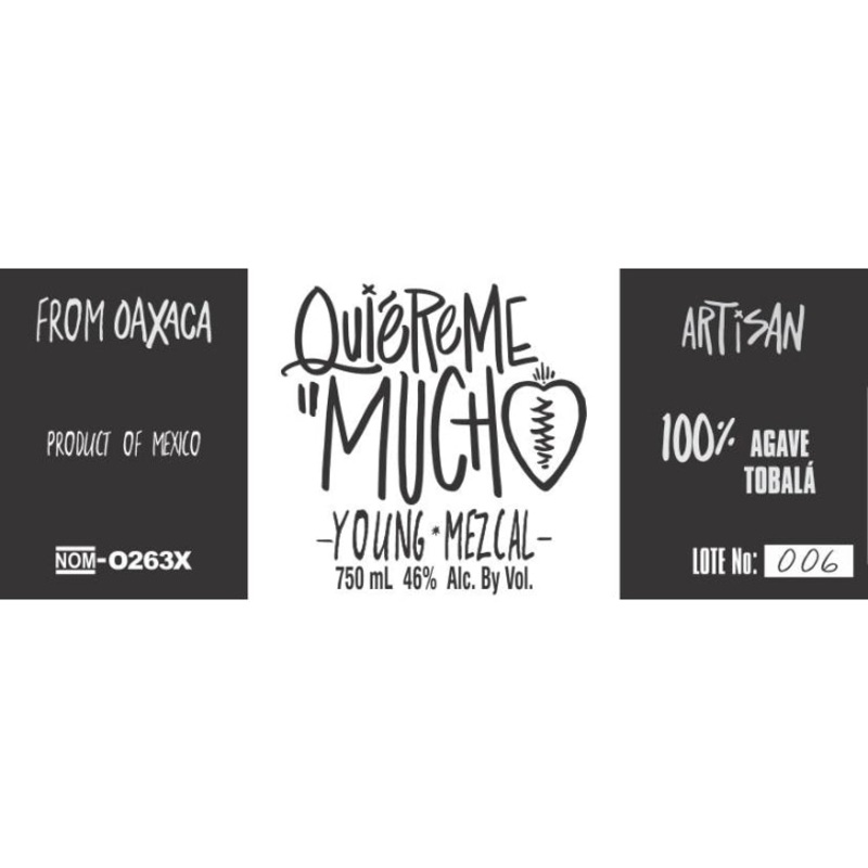 Quiereme Mucho Tobala Mezcal