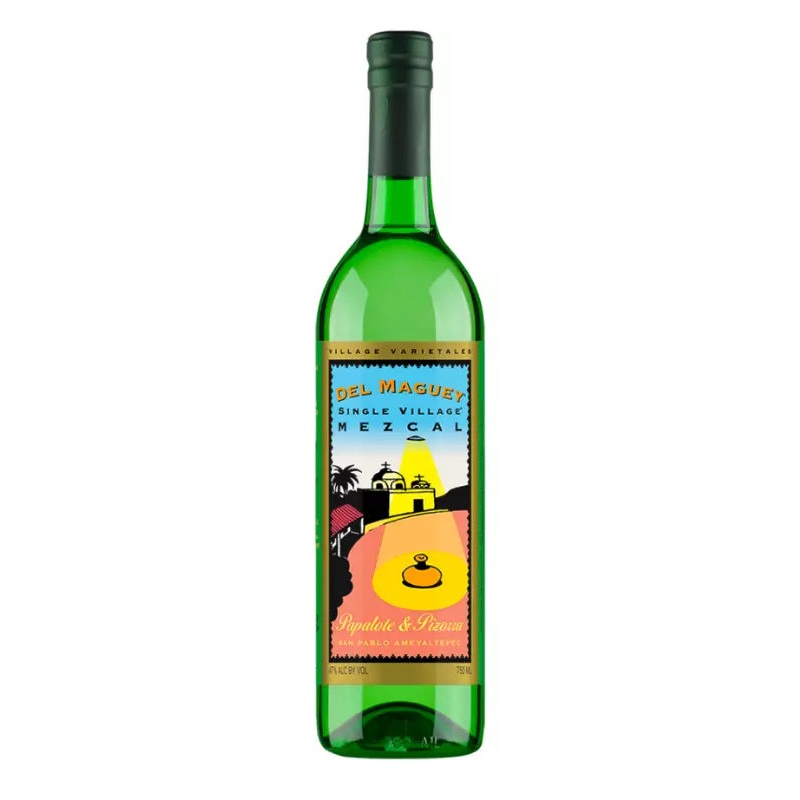 Del Maguey Papalote & Pizorra San Pablo Ameyaltepec Single Village Mezcal 750mL