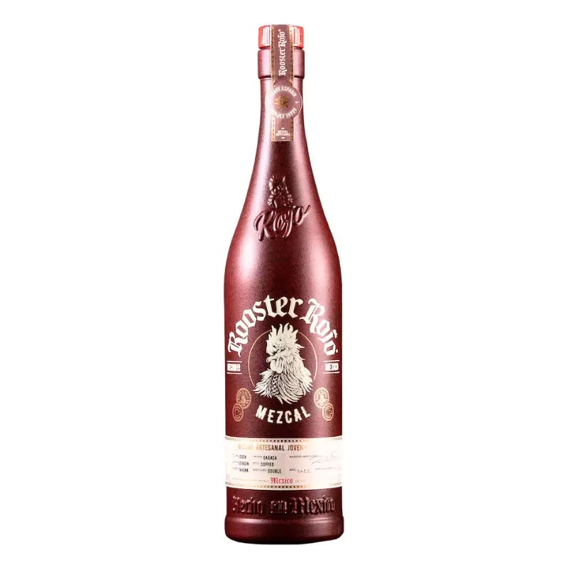 Rooster Rojo Mezcal Artesanal Joven Espadin 750mL