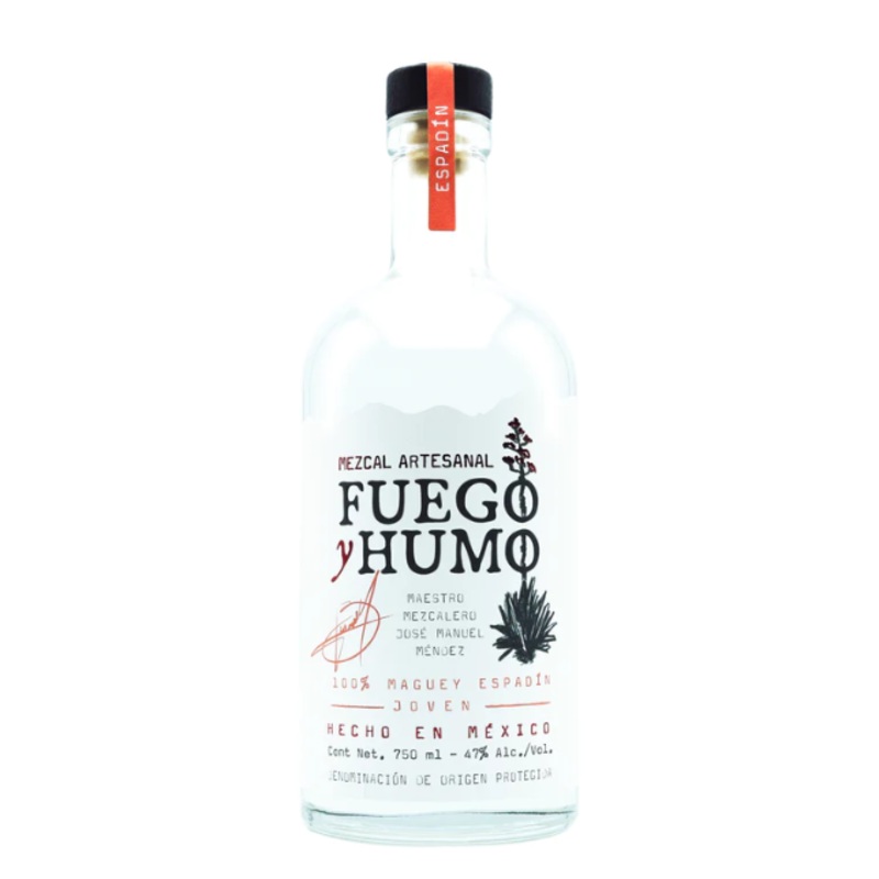 Fuego y Humo Mezcal Artesanal Espadn Joven 750ml