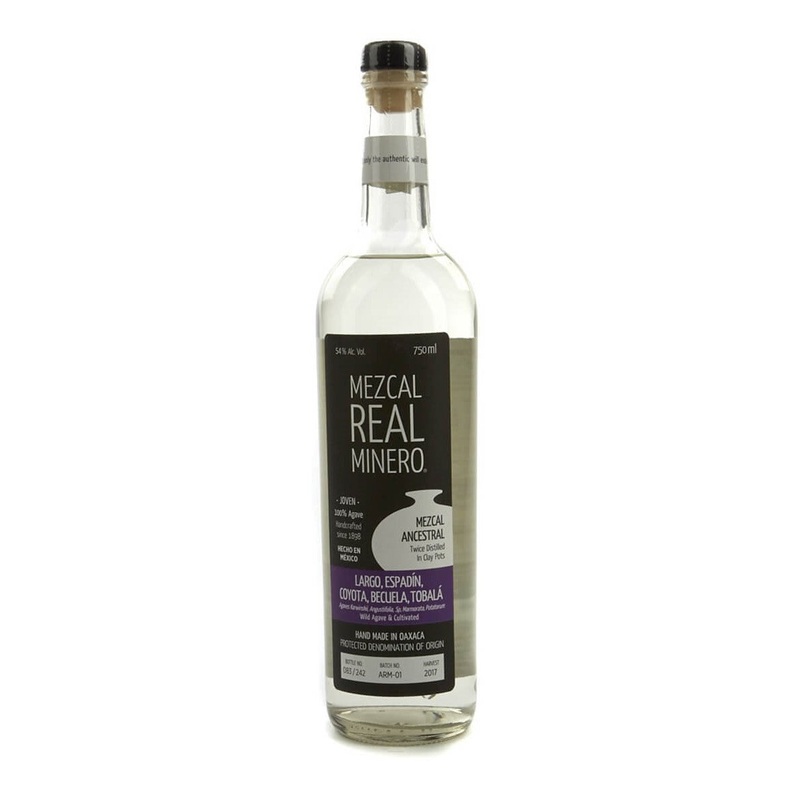 Real Minero Largo, Espadin, Coyota, Becuela, Tobala Ensamble 750ml
