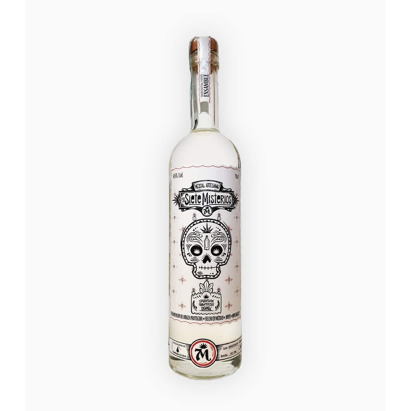 Siete Misterios Mezcal Espadin Tobala Cuishe Tepeztate Ensamble 750ML