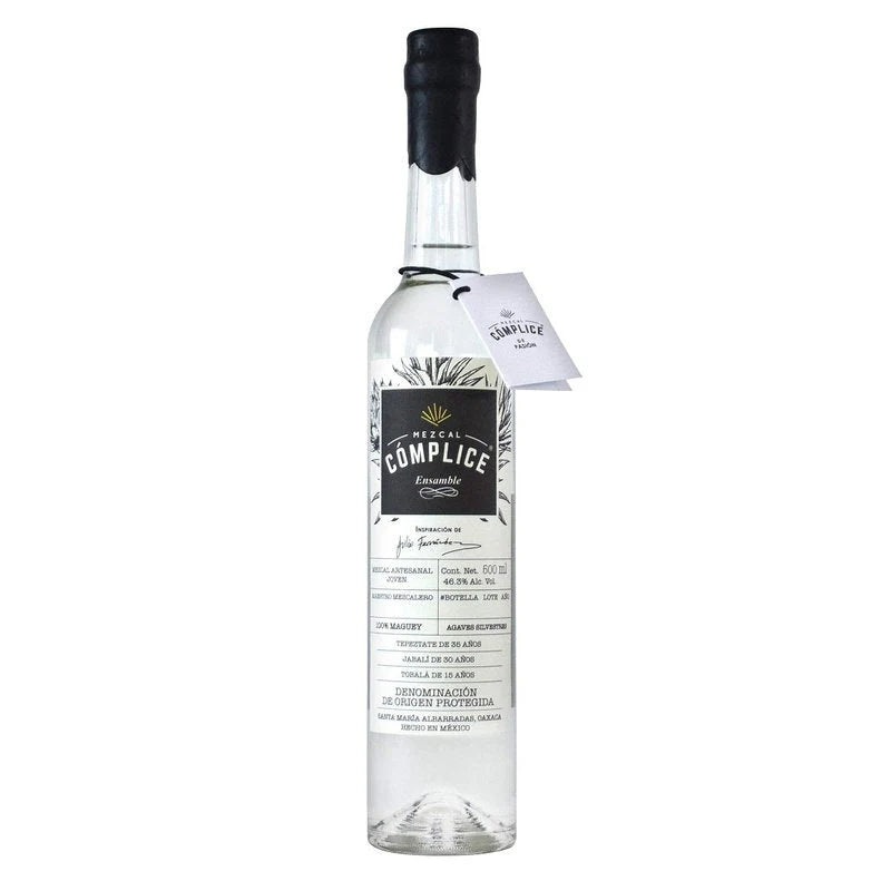 Cmplice de Pasin Ensamble Tepeztate-Jabal-Tobal Joven Mezcal 750ml