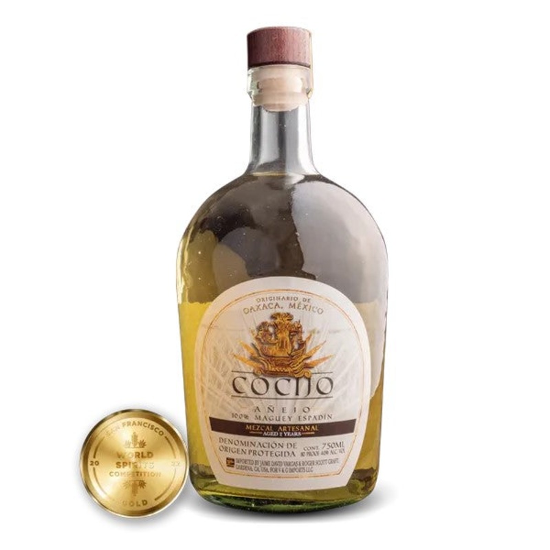 Cocijo 2 Year Anejo Mezcal Artesanal 750ml