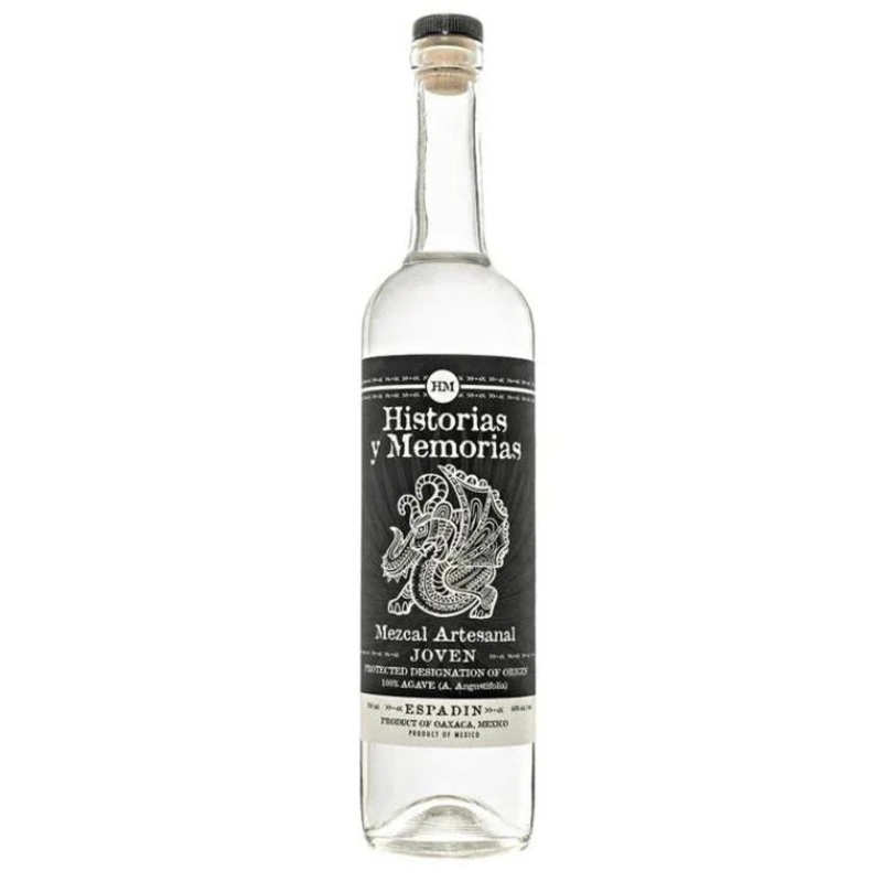 Historias y Memorias, Espadn Joven 100% Agave Mezcal Artesanal 750ML