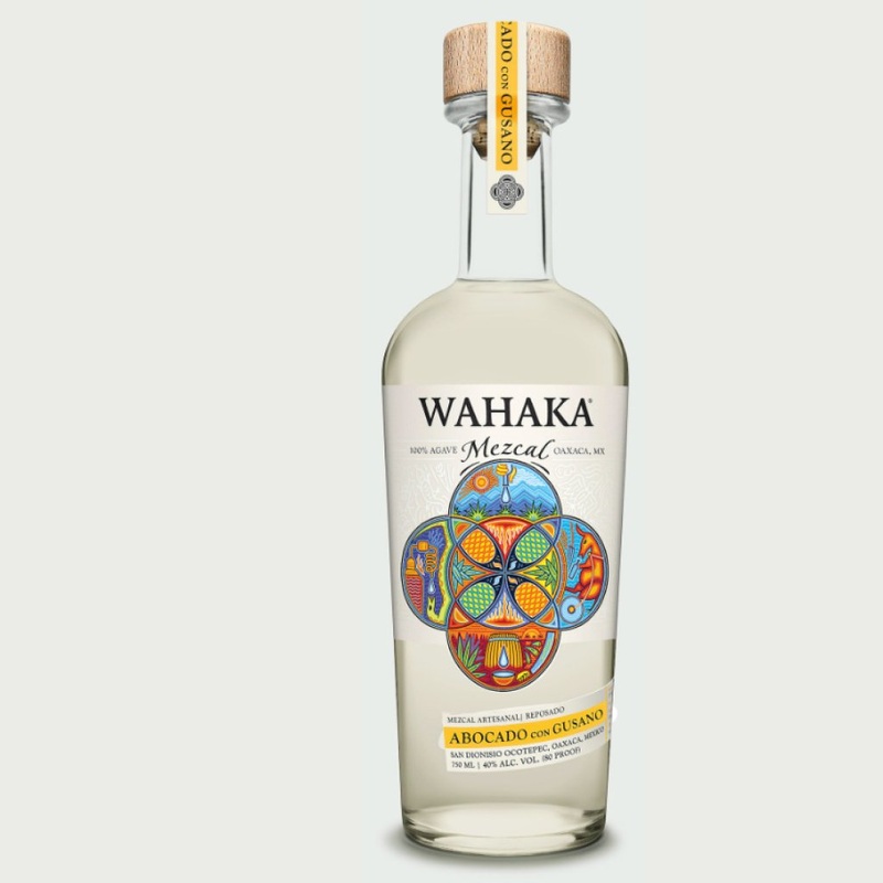 Wahaka Mezcal Abocado con Gusano
