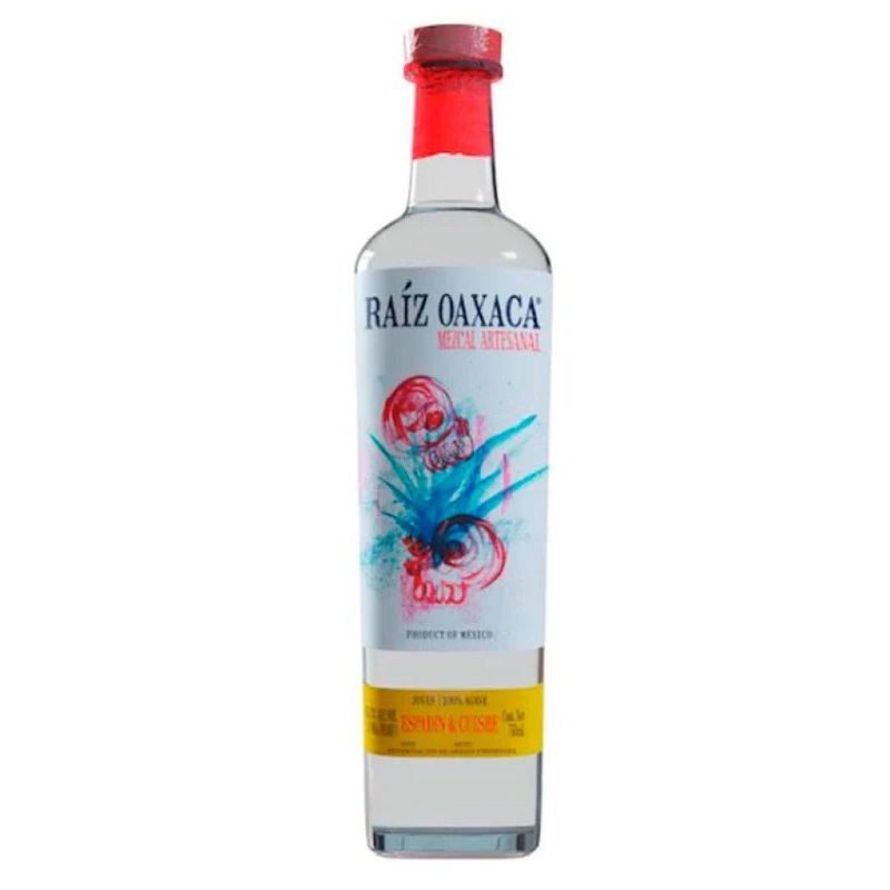 RAZ OAXACA Mezcal Artesanal Espadn & Cuishe 750ML
