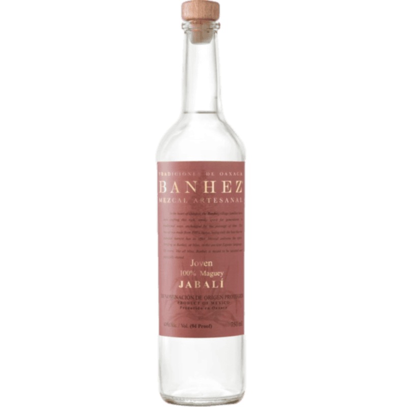 Banhez Jabali Joven Mezcal Artesanal 100% Maguey - 750ML