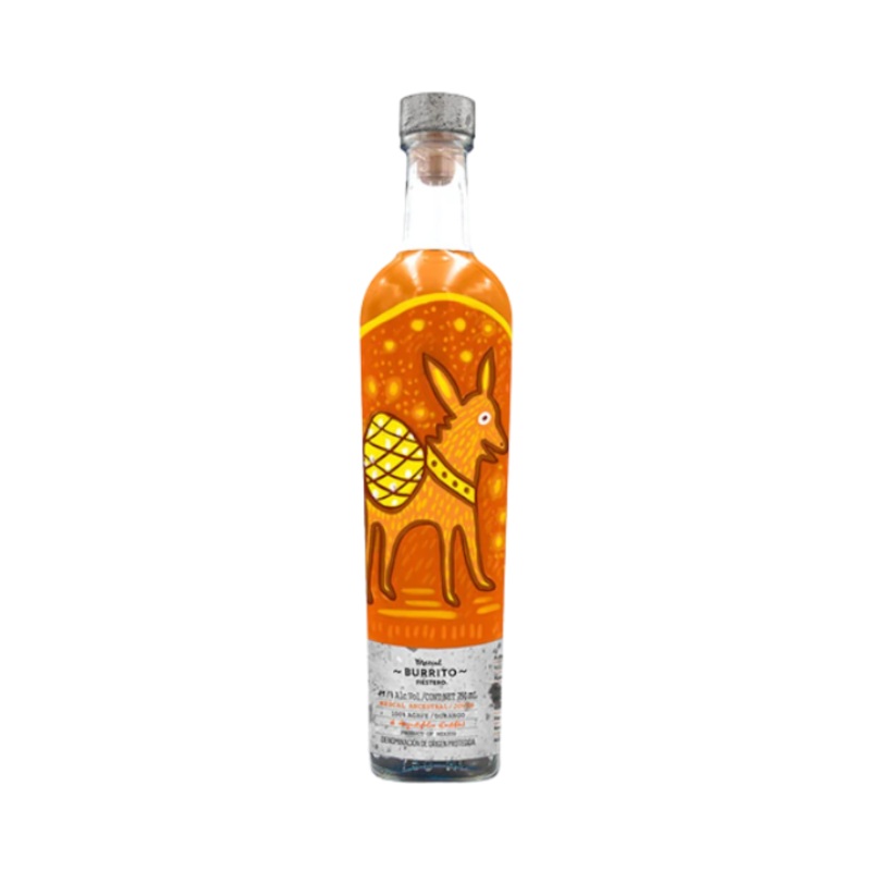 Burrito Fiestero Ancestral Durango Joven Castilla Mezcal 750ml