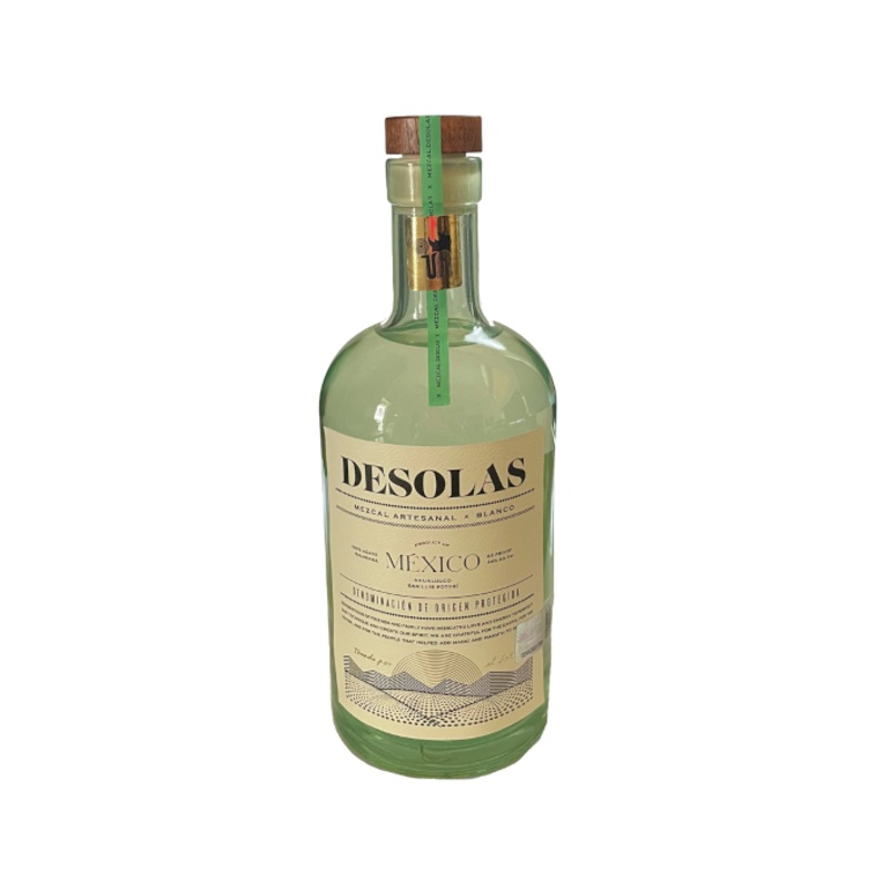 Desolas Mezcal Artesanal Blanco 750ml