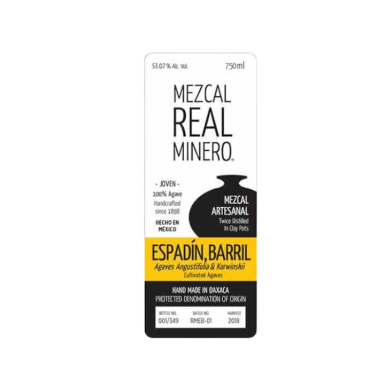 Real Minero Barril Espadin Artesanal 750ml