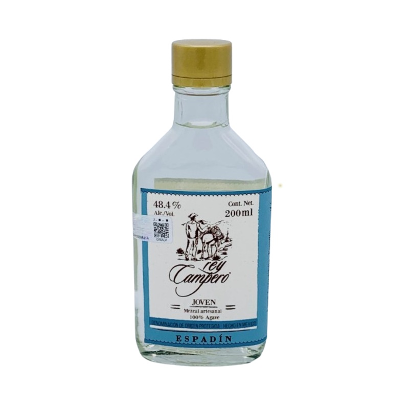 Rey Campero Espadin Mezcal Joven 200ml (DNO P3)