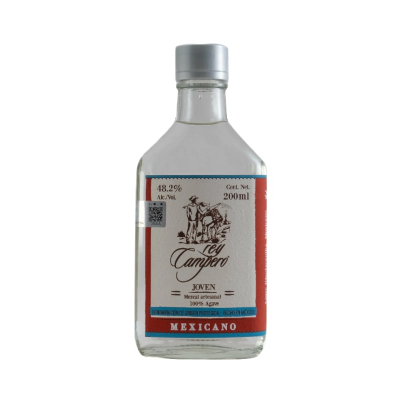 Rey Campero Mexicano Mezcal Joven 200ml (DNO P3)